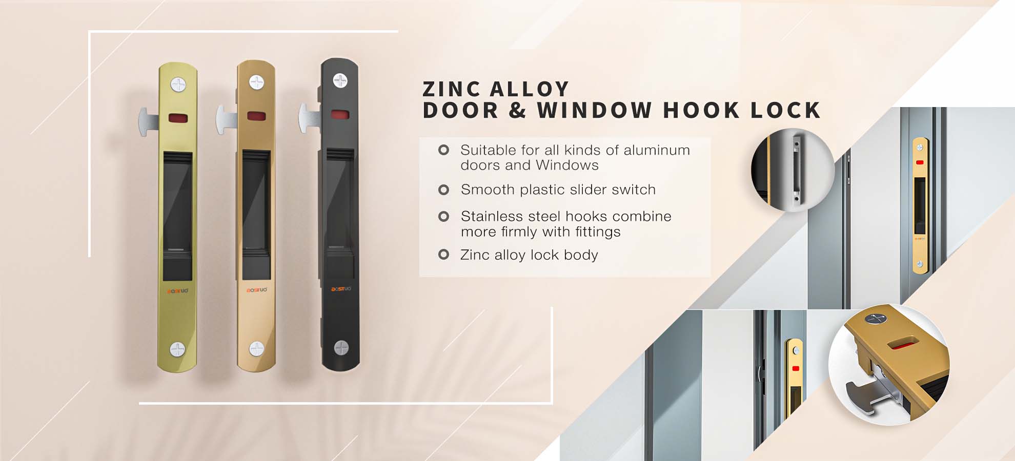Door & Window Hook Lock